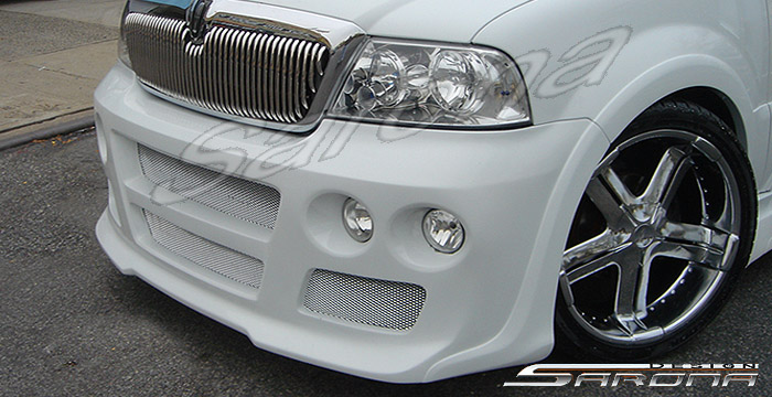 Custom Lincoln Navigator Front Bumper  SUV/SAV/Crossover (2003 - 2006) - $690.00 (Part #LC-001-FB)